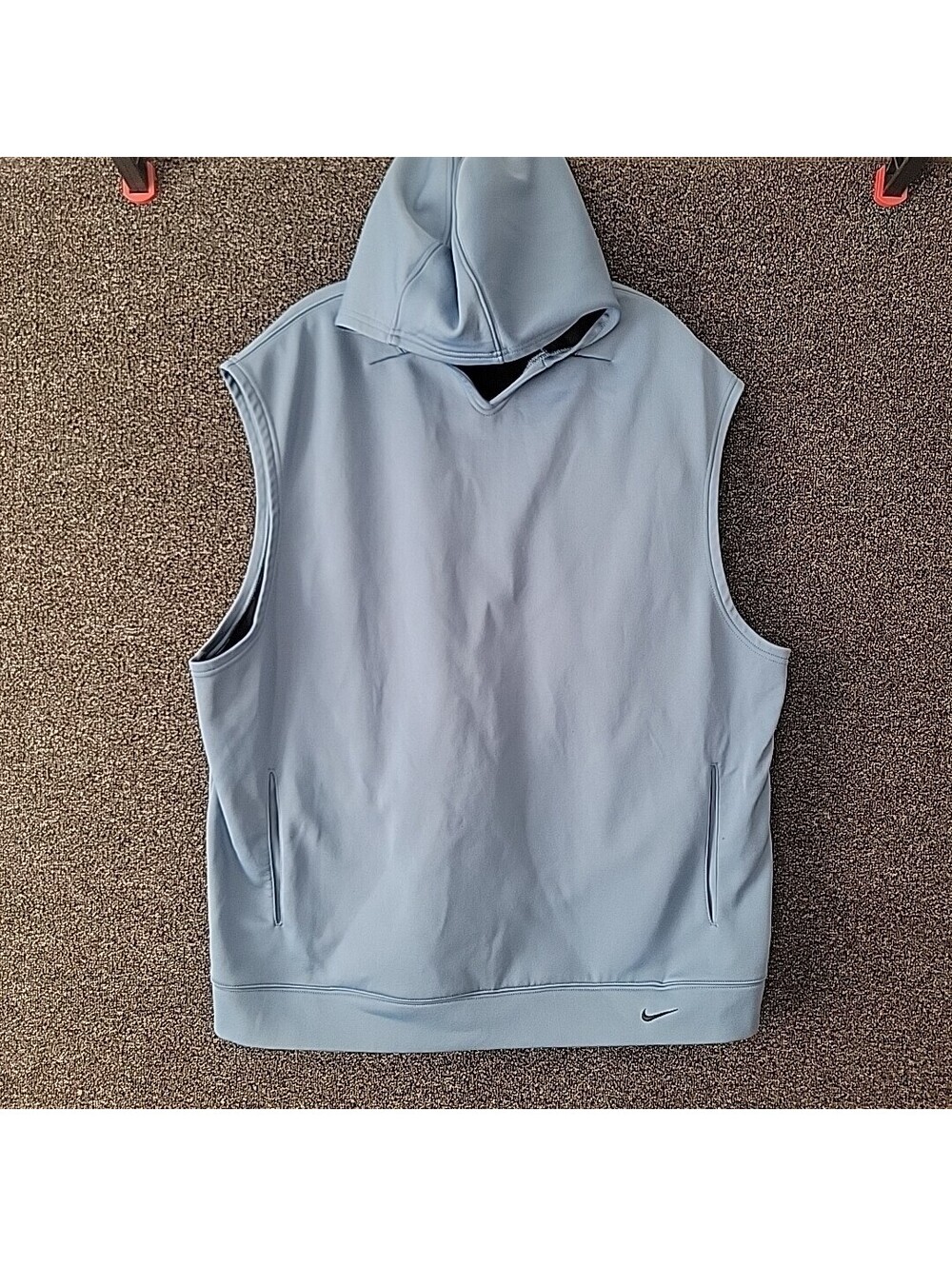 Vtg Nike Presto Hooded Athletic Vest Mens 2XL